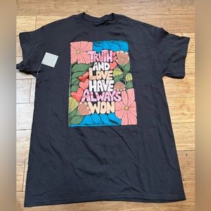 Attic salt Truth and Love t-shirt large